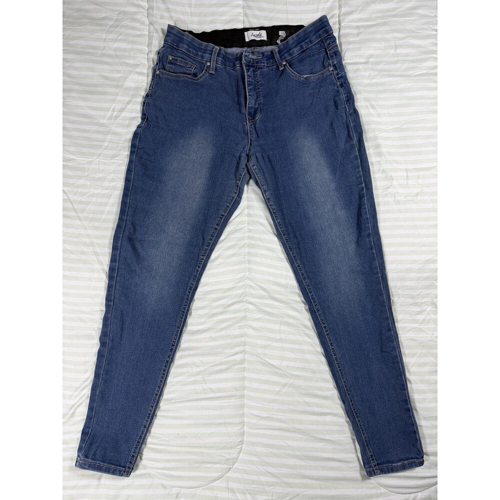 Angels Forever Young Women’s Jeans Size 12 Blue 360 Sculpt Skinny Stretch Denim